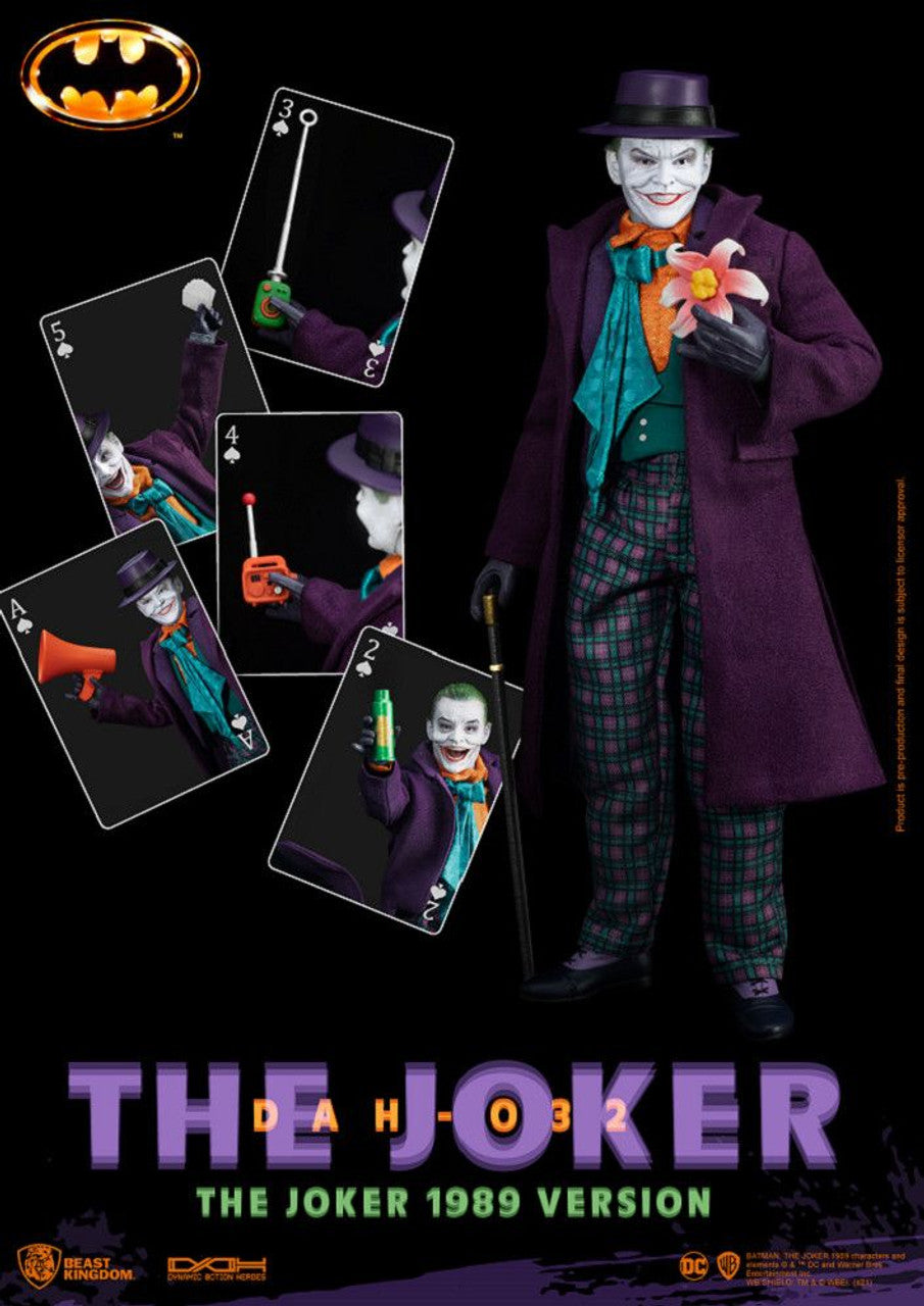 Pedido Figura The Joker Dynamic - Batman 1989 marca Beast Kingdom DAH-032 escala pequeña 1/9