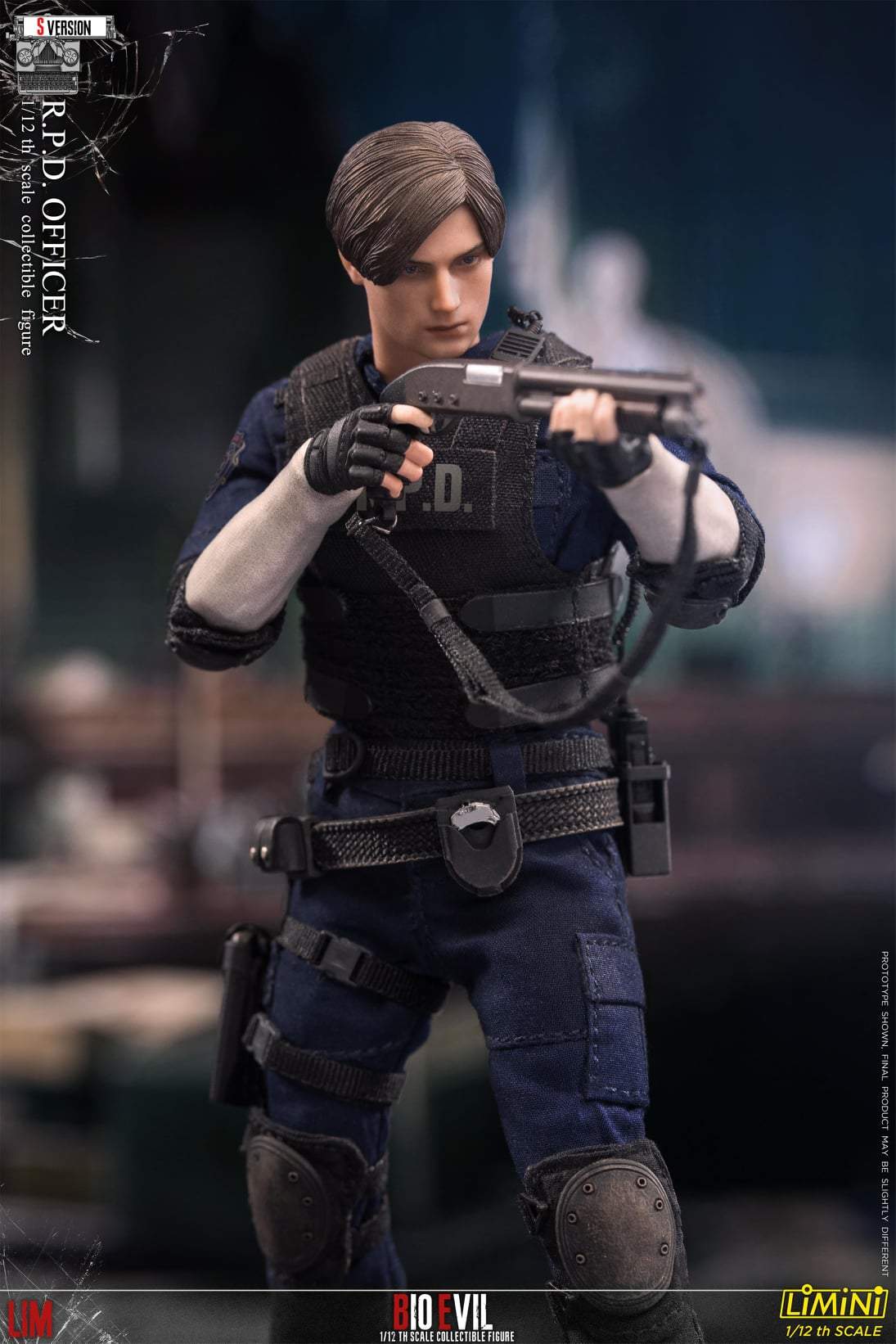 Pedido Figura R.P.D. Officer version S (Deluxe) marca Limtoys escala pequeña 1/12 (BACK ORDER)