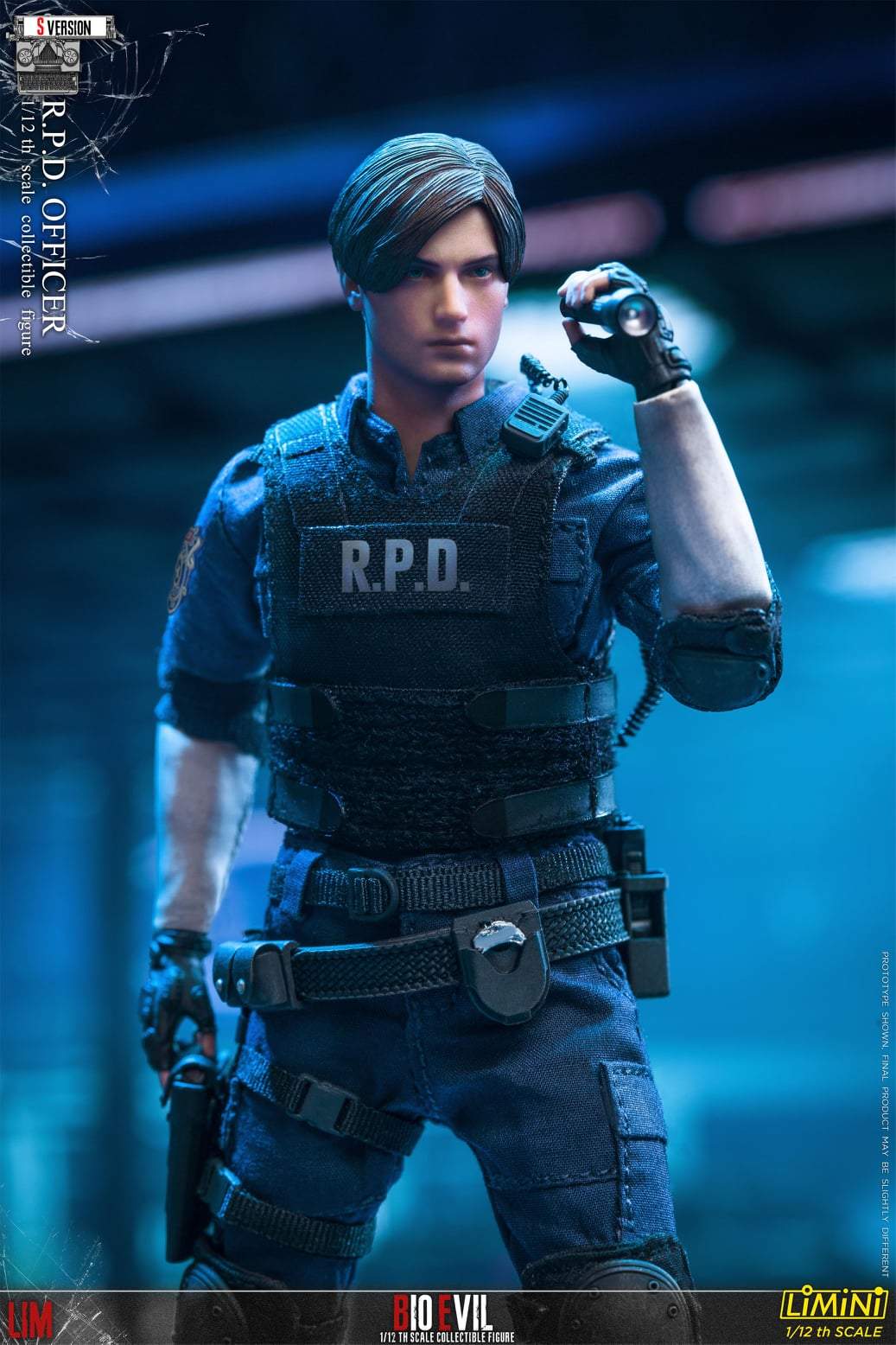 Pedido Figura R.P.D. Officer version S (Deluxe) marca Limtoys escala pequeña 1/12 (BACK ORDER)