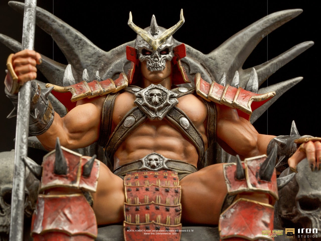 Pedido Estatua Shao Kahn (Deluxe) - Mortal Kombat marca Iron Studios escala de arte 1/10