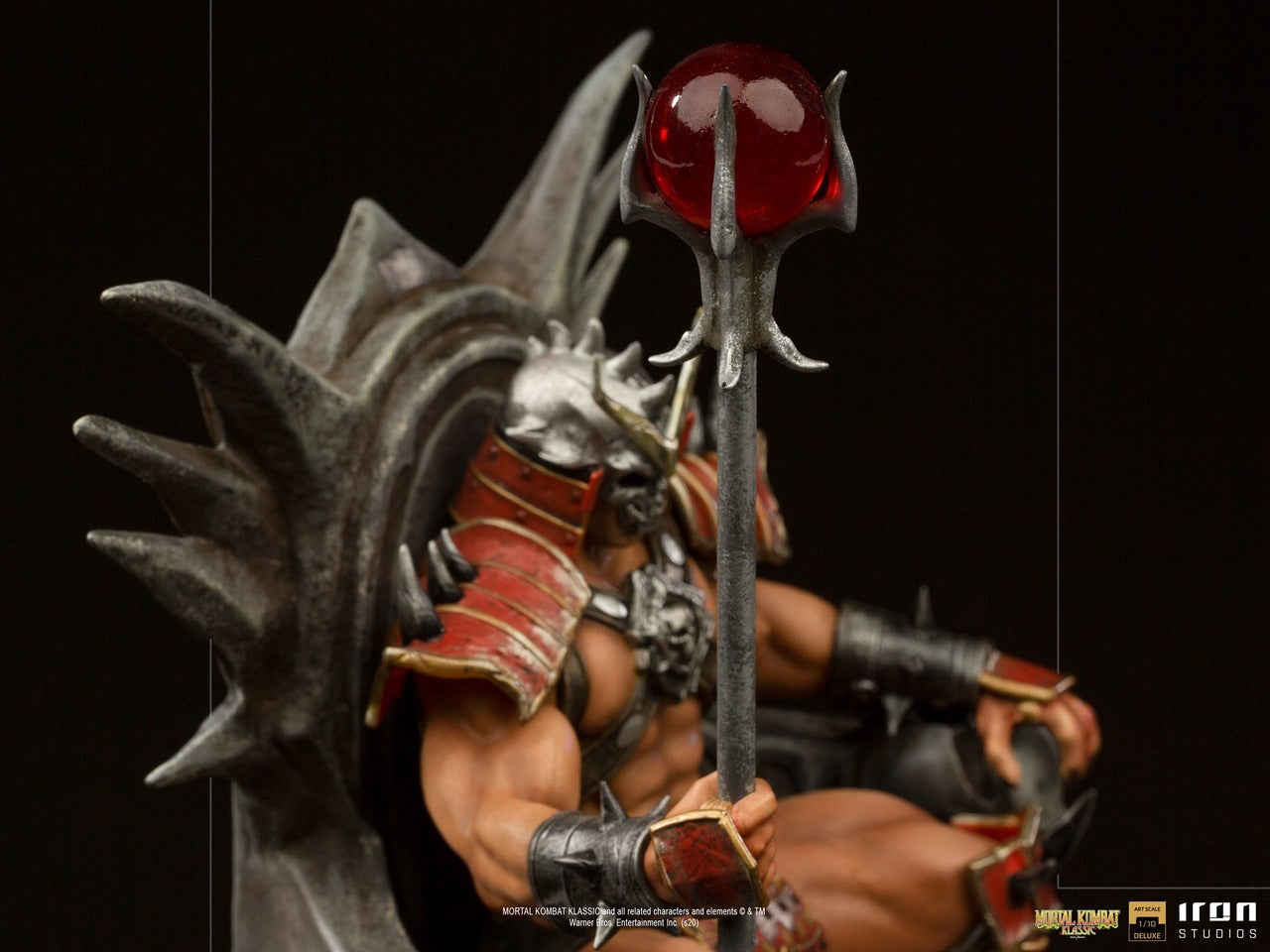 Pedido Estatua Shao Kahn (Deluxe) - Mortal Kombat marca Iron Studios escala de arte 1/10