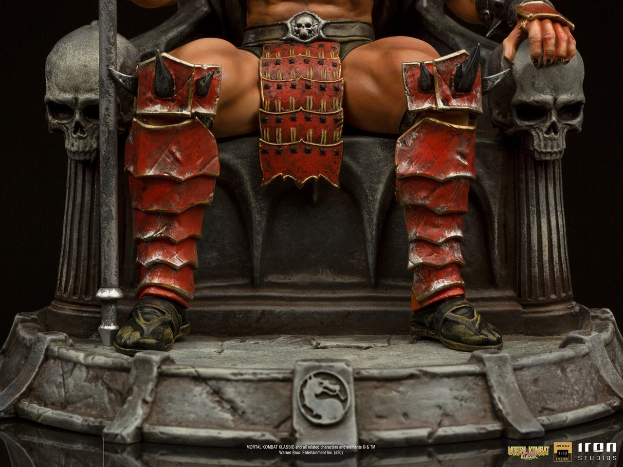 Pedido Estatua Shao Kahn (Deluxe) - Mortal Kombat marca Iron Studios escala de arte 1/10