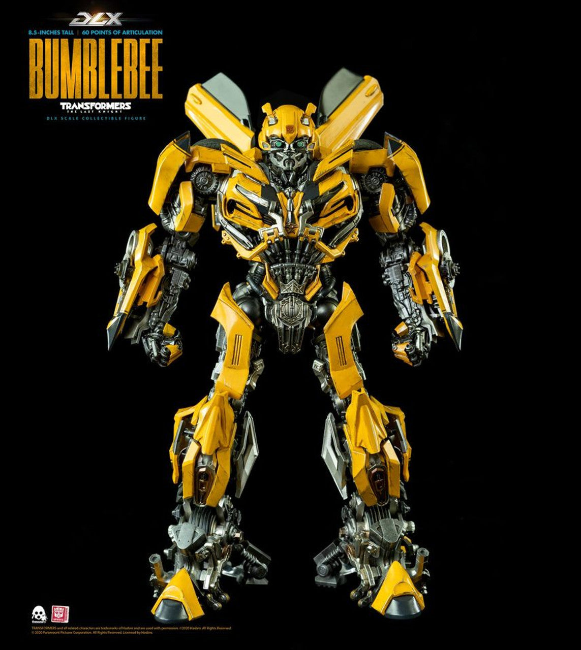 [EN STOCK] Figura DLX Bumblebee - Transformers: The Last Knight marca Threezero 3Z0164 (22 cm)