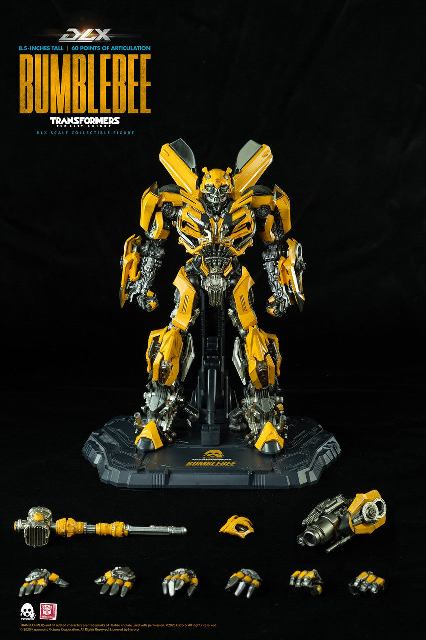 [EN STOCK] Figura DLX Bumblebee - Transformers: The Last Knight marca Threezero 3Z0164 (22 cm)