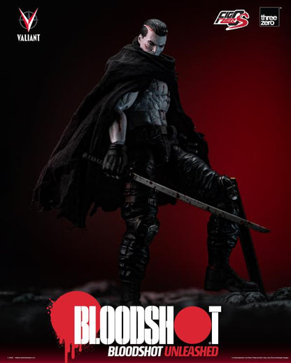 Pedido Figura Bloodshot Unleashed - Valiant Comics - FigZero S marca Threezero 3Z0422 escala pequeña 1/12