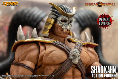 Pedido Figura Shao Kahn con Trono (Deluxe Edition) - Mortal Kombat marca Storm Collectibles escala 1/12