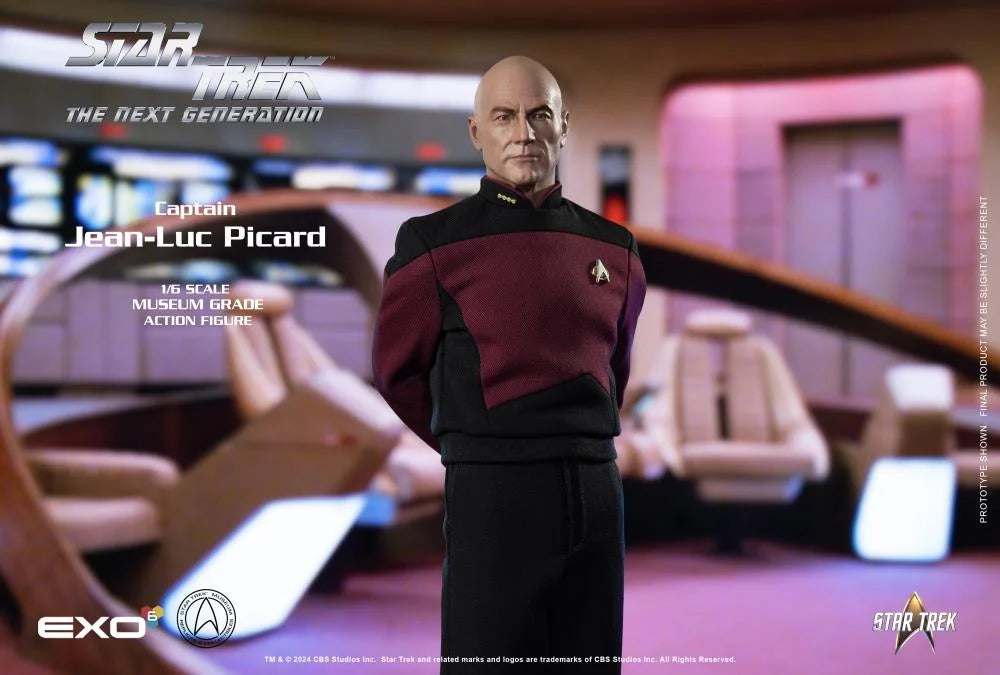 Preventa Figura Captain Jean-Luc Picard (Standard version) - Star Trek: The Next Generation marca EXO-6 EXO-01-019-STN escala 1/6