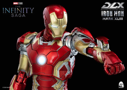 Pedido Figura DLX Iron Man Mark 43 - Avengers Infinity Saga marca Threezero 3Z0247 escala pequeña 1/12