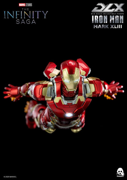 Pedido Figura DLX Iron Man Mark 43 - Avengers Infinity Saga marca Threezero 3Z0247 escala pequeña 1/12