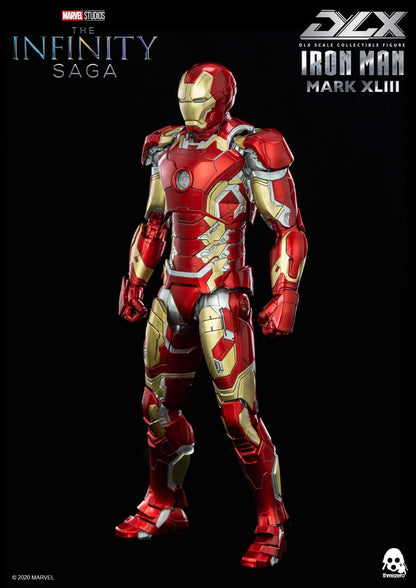 Pedido Figura DLX Iron Man Mark 43 - Avengers Infinity Saga marca Threezero 3Z0247 escala pequeña 1/12