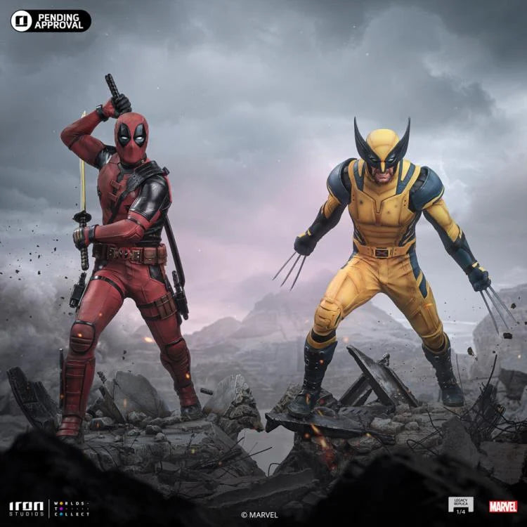 Preventa Estatua Wolverine (Limited Edition) - Deadpool & Wolverine - Legacy Replica - Limited Edition marca Iron Studios escala 1/4 (51 cm)