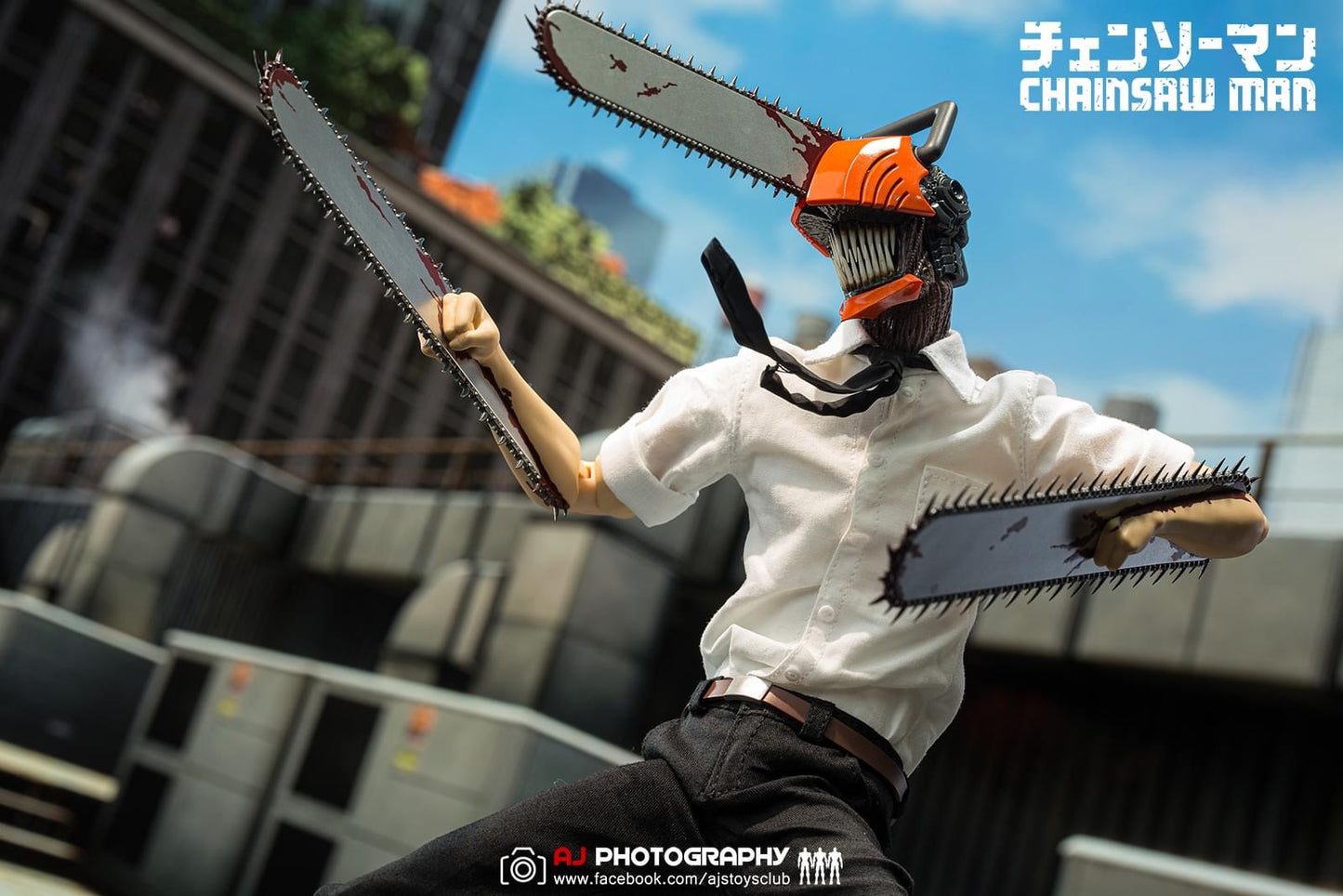 Pedido Figura Denji - Chainsaw Man FigZero marca Threezero 3Z0407 escala 1/6