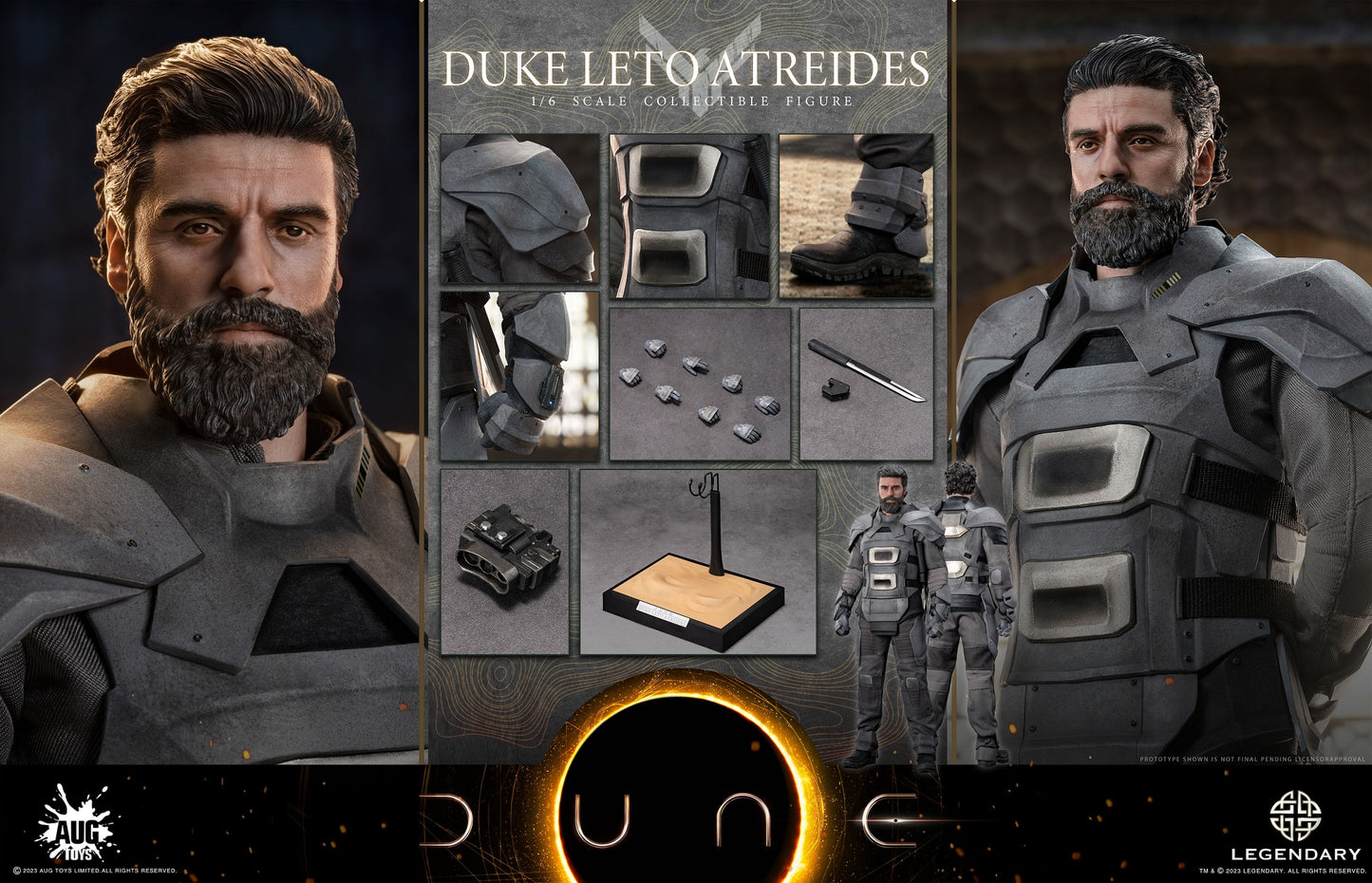 Pedido Figura Duke Leto Atreides - Dune marca AUG Toys DL004 escala 1/6