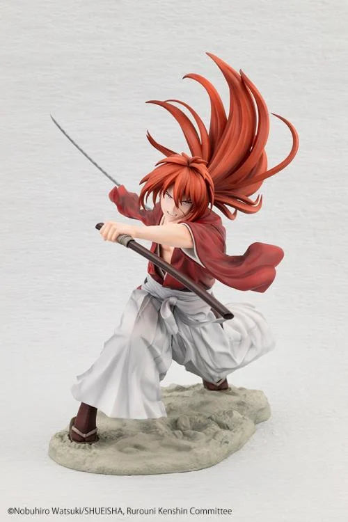 Preventa Estatua Kenshin Himura - Rurouni Kenshin: Meiji Swordsman Romantic Story - ArtFX J marca Kotobukiya escala 1/8