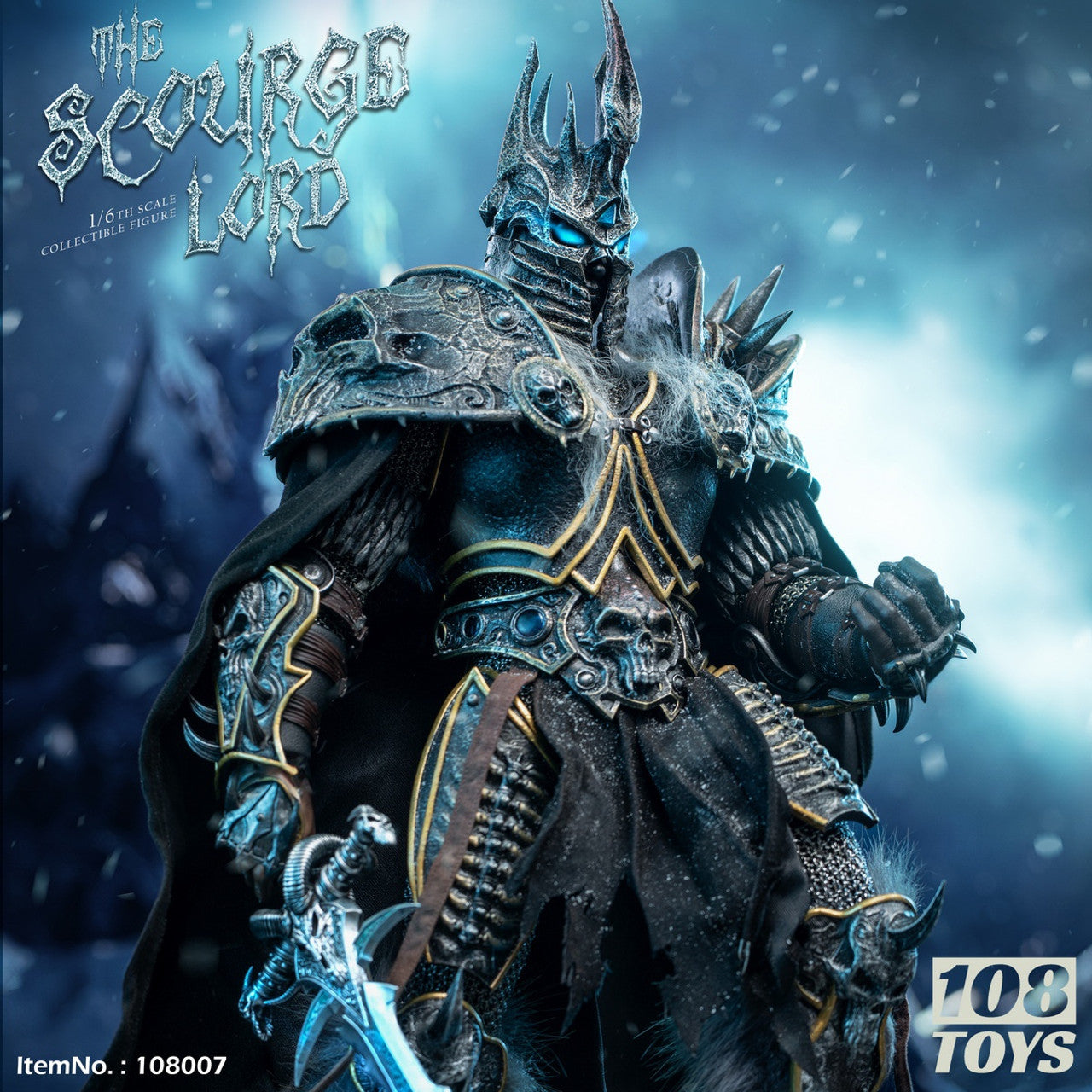 Preventa Figura Frozen Demon King marca 108toys 108007 escala 1/6