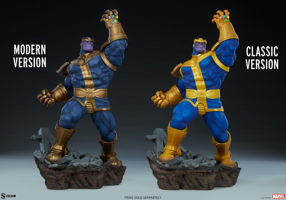 Pedido Estatua Thanos (Classic version) - Marvel Avengers Assemble marca Sideshow Collectibles (58.42 cm)