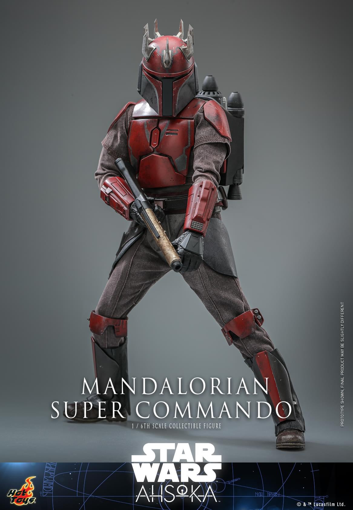 Pedido Figura Mandalorian Super Commando™ - Star Wars: Ahsoka ™ marca Hot Toys TMS127 escala 1/6