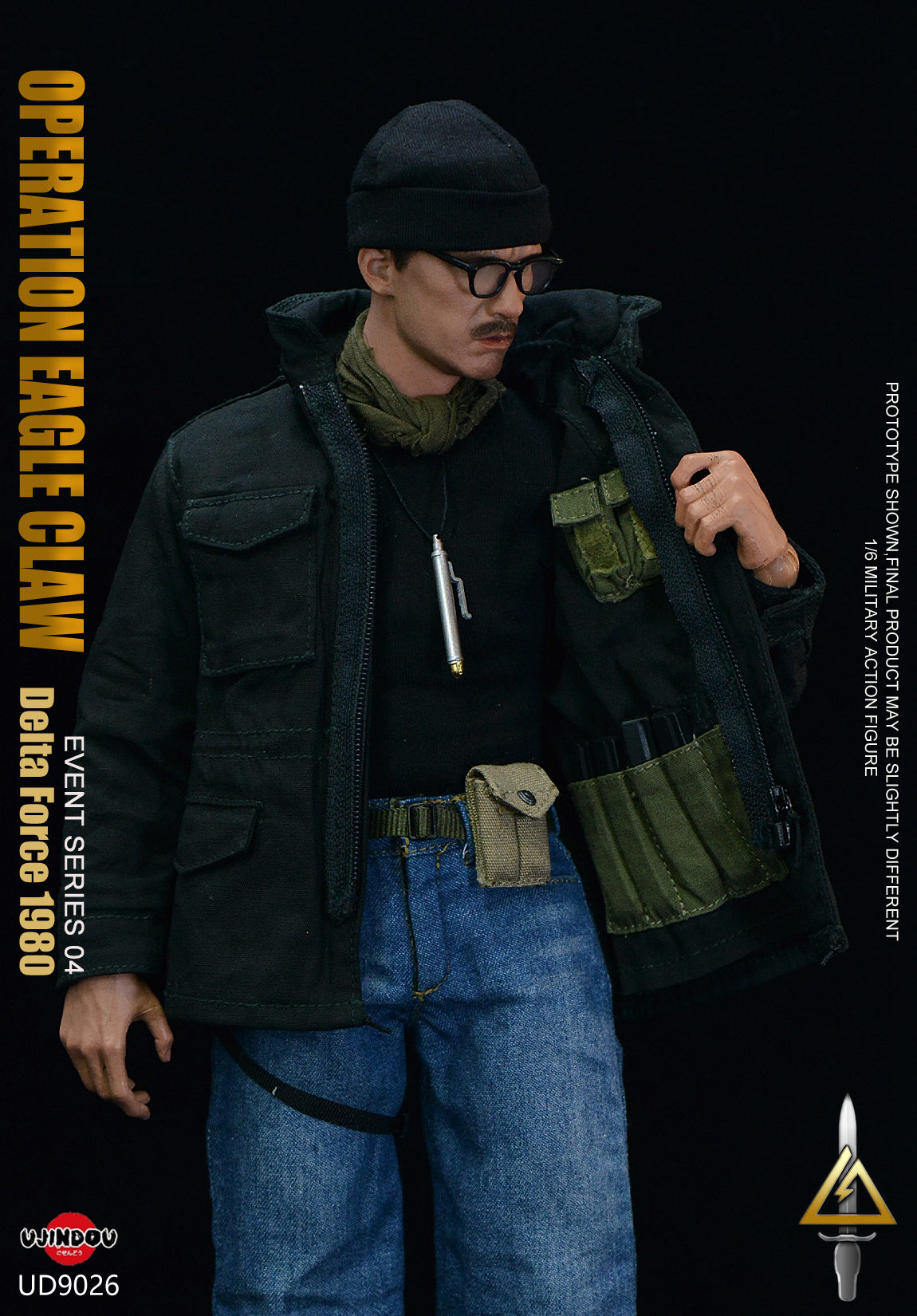 Pedido Figura U.S. Army Delta Force - Opetation Eagle Claw 1980 marca Ujindou UD9026 escala 1/6