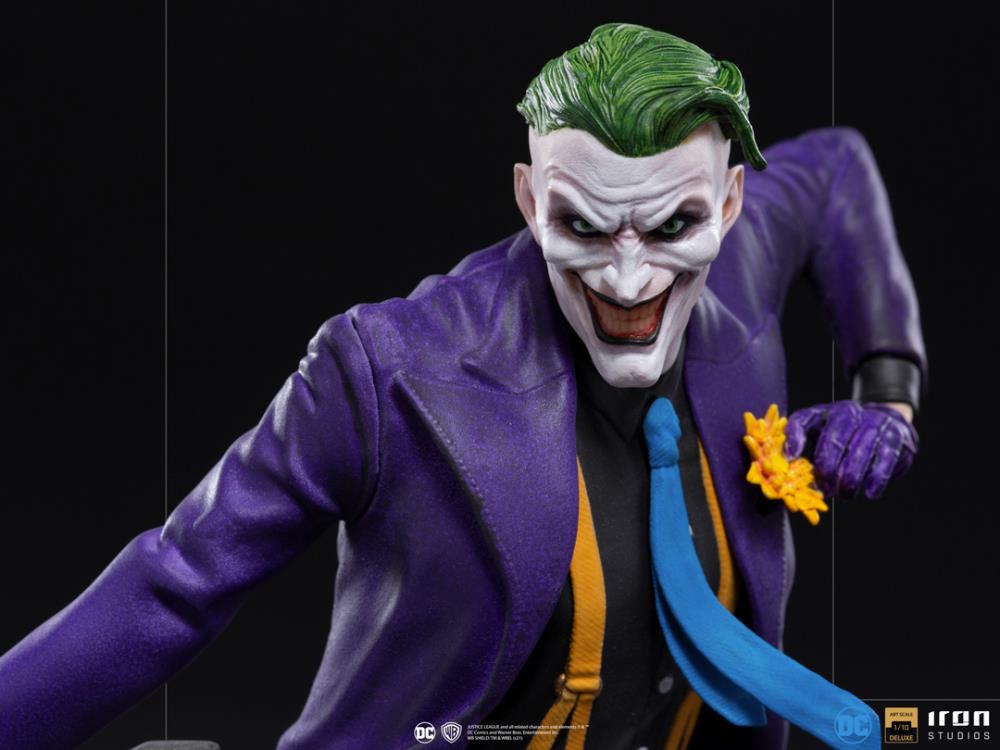 Pedido Estatua The Joker (Deluxe)- DC Comics - Limited Edition marca Iron Studios escala de arte 1/10