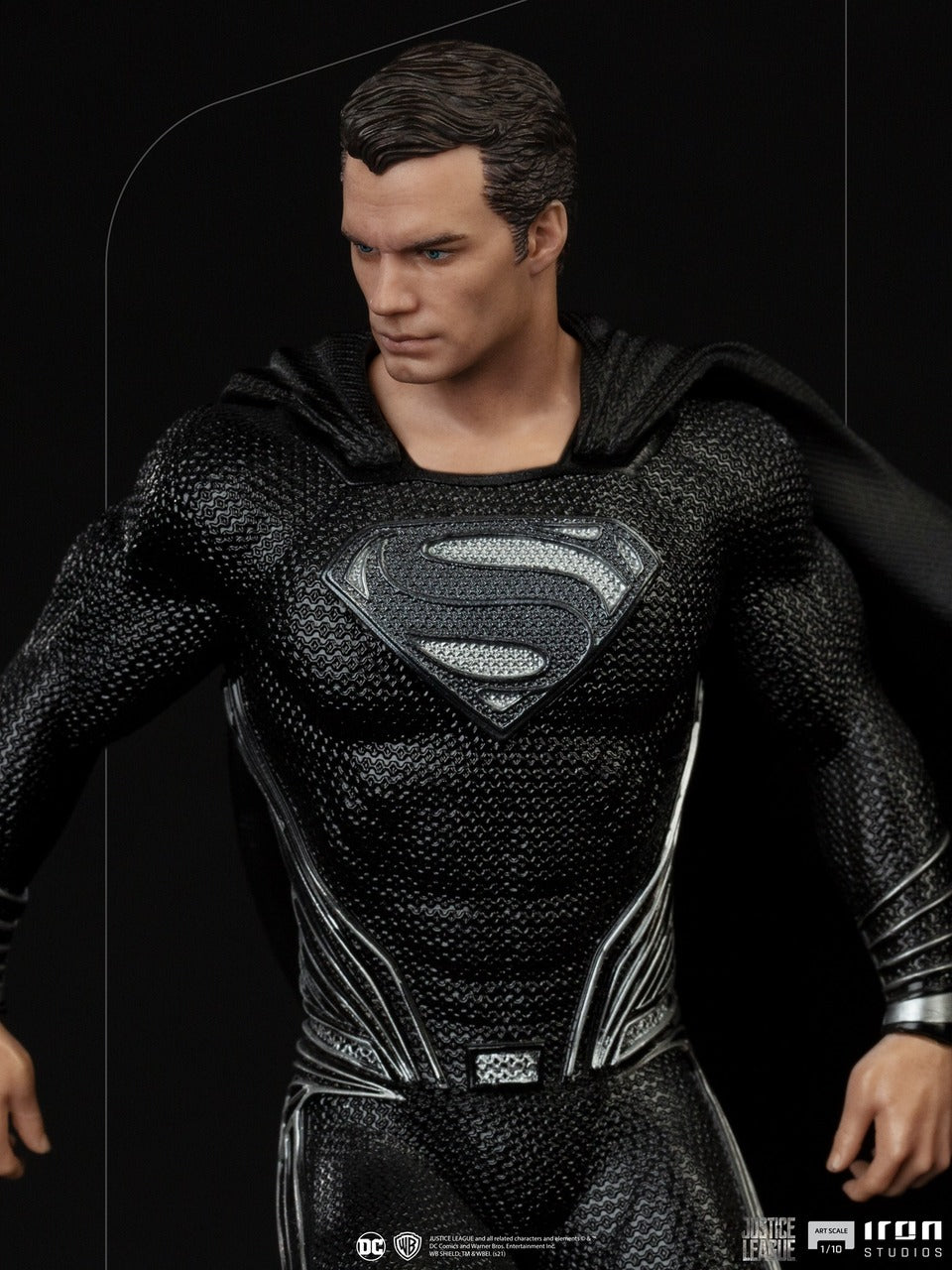 Pedido Estatua Superman (Black Suit) - Zack Snyder’s Justice League marca Iron Studios escala de arte 1/10