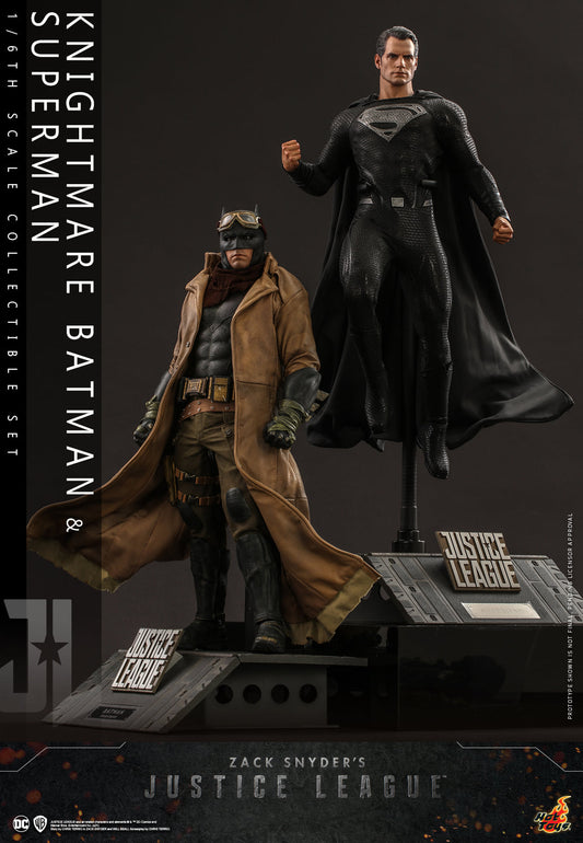 Pedido Figuras Knightmare Batman & Superman Set - Zack Snyder's Justice League marca Hot Toys TMS038 escala 1/6 (BACK ORDER)