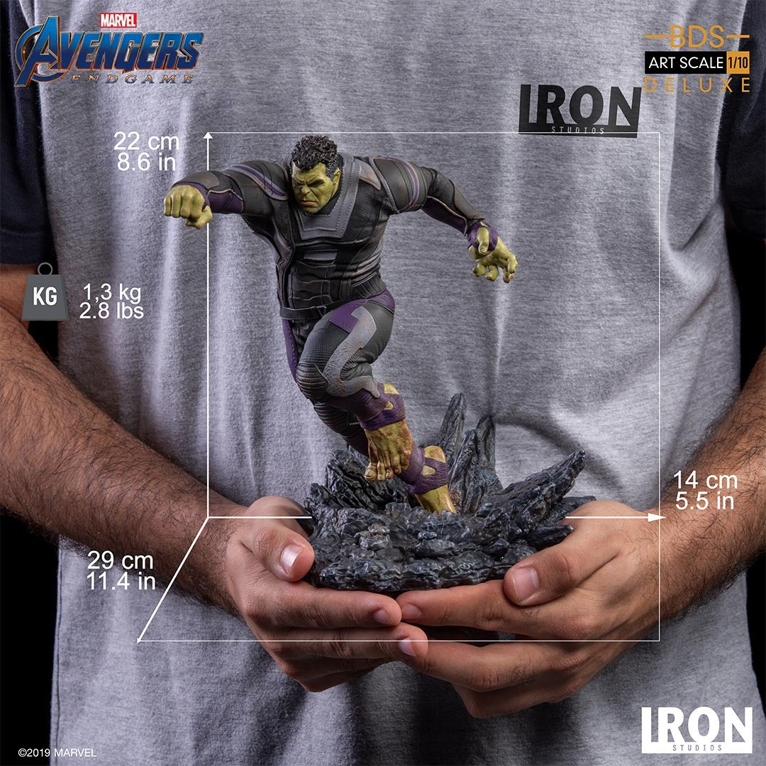 Pedido Estatua Hulk DELUXE - Avengers: Endgame - Battle Diorama Series (BDS) marca Iron Studios escala de arte 1/10