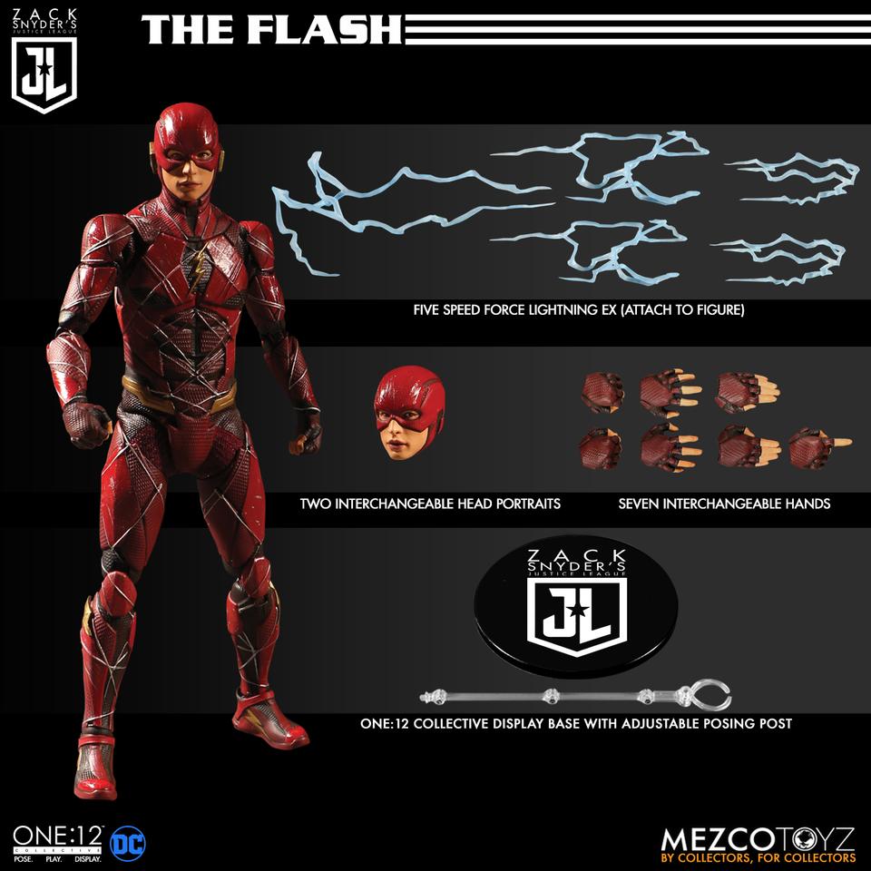 Pedido Figuras Zack Snyder's Justice League Deluxe Box Set - One:12 Collective marca Mezco Toyz 76732 escala pequeña 1/12