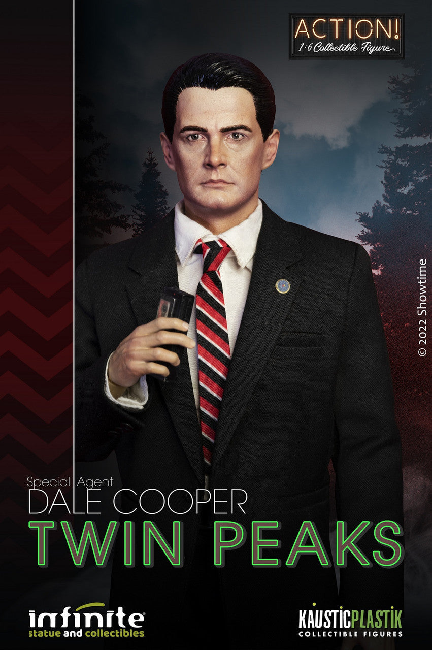 Pedido Figura Agent Cooper - Twin Peaks (normal version) marca Kaustic Plastik 87754 escala 1/6