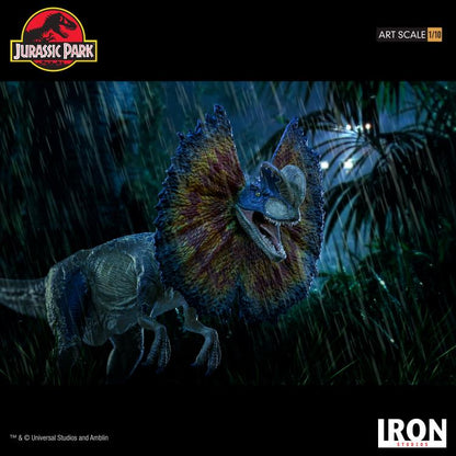 Preventa Estatua Dilophosaurus - Jurassic Park Icons - Limited Edition marca Iron Studios escala de arte 1/10