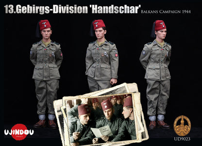 Pedido Figura 13.Gebirgs-Division "Handschar" Pionier Balkans Campaign 1944 marca Ujindou UD9023 escala 1/6