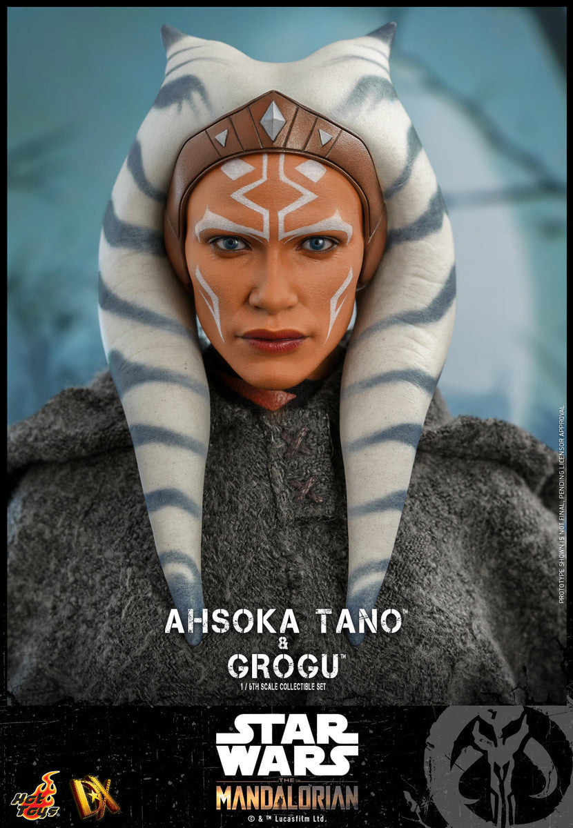 Pedido Figura Ahsoka Tano™ & Grogu™ - Star Wars™ The Mandalorian™ marca Hot Toys DX21 escala 1/6