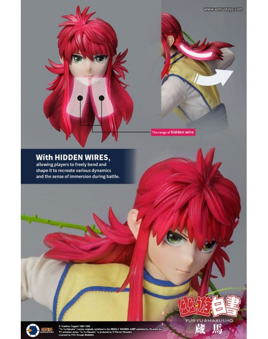 Preventa Figura Kurama - Yu Yu Hakusho marca Asmus Toys YUYU003LUX escala 1/6