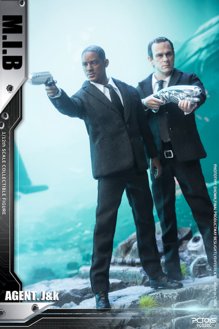 Pedido Set de Figuras Agents marca PCToys PC022C escala pequeña 1/12 (Back Order)