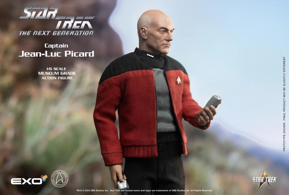 Preventa Figura Captain Jean-Luc Picard (Standard version) - Star Trek: The Next Generation marca EXO-6 EXO-01-019-STN escala 1/6