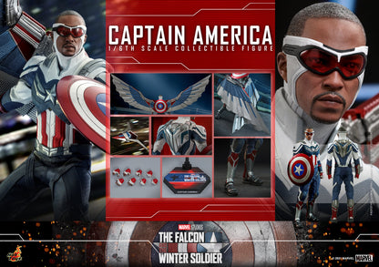 Pedido Figura Captain America - The Falcon and The Winter Soldier Series marca Hot Toys TMS040 escala 1/6