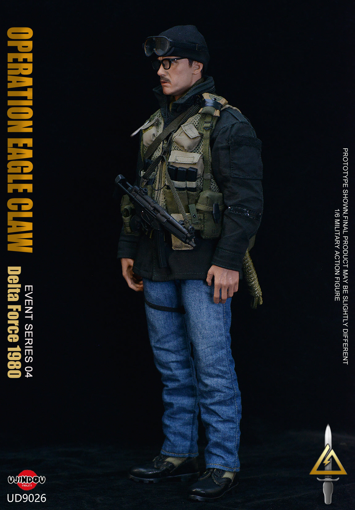 Pedido Figura U.S. Army Delta Force - Opetation Eagle Claw 1980 marca Ujindou UD9026 escala 1/6