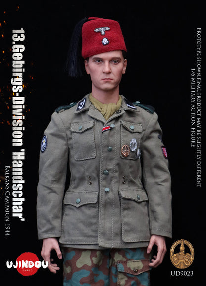 Pedido Figura 13.Gebirgs-Division "Handschar" Pionier Balkans Campaign 1944 marca Ujindou UD9023 escala 1/6