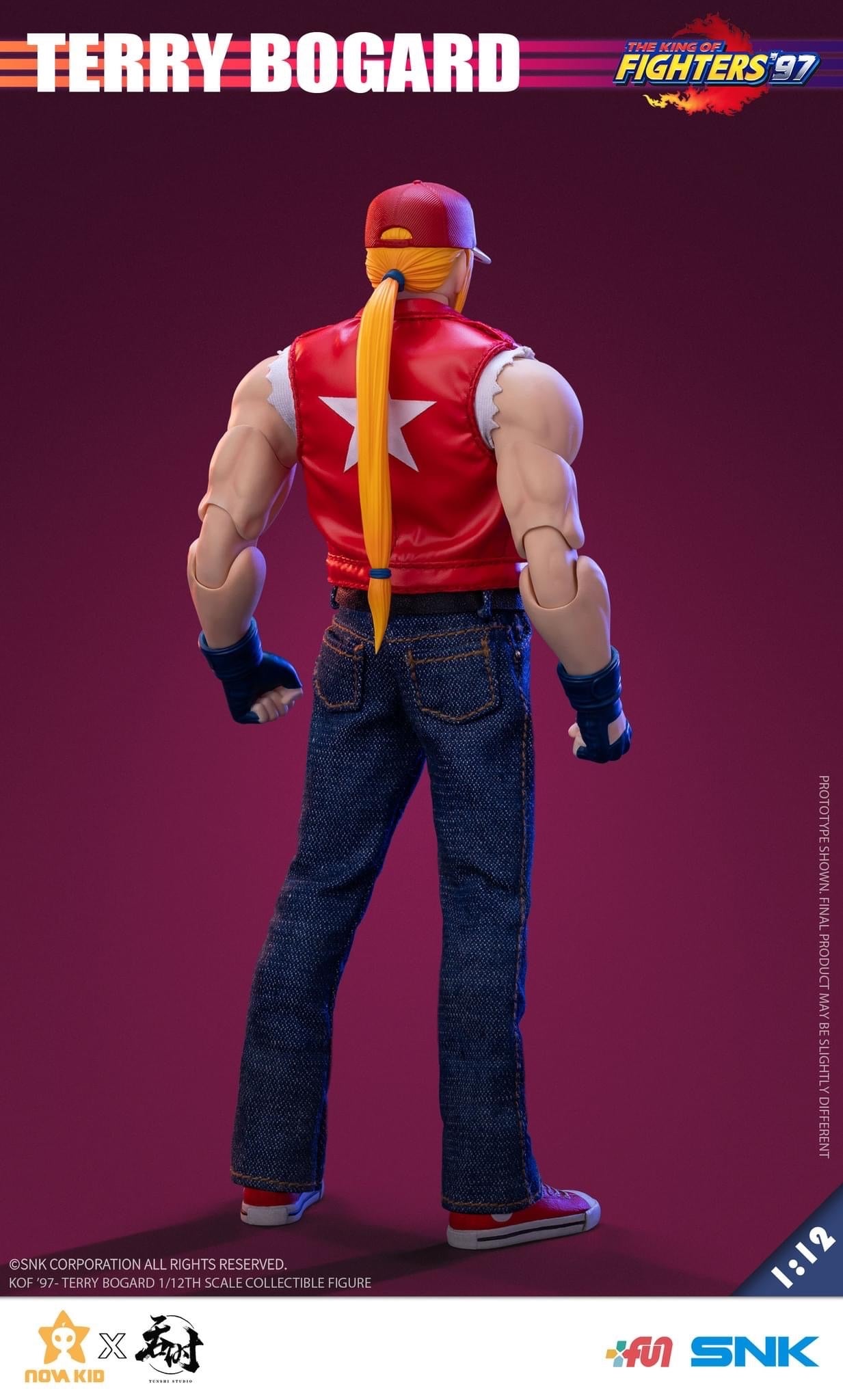 Pedido Figura Terry Bogard - The King of Fighters '97 marca Tunshi Studio SNK TS-XZZ-005 escala pequeña 1/12