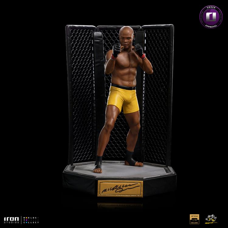 Preventa Estatua Anderson "Spider" Silva (Signed Ver.) DELUXE - Limited Edition marca Iron Studios escala de arte 1/10