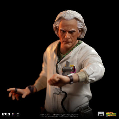 Preventa Estatua Doc Brown - Back to the Future - Limited Edition marca Iron Studios escala de arte 1/10