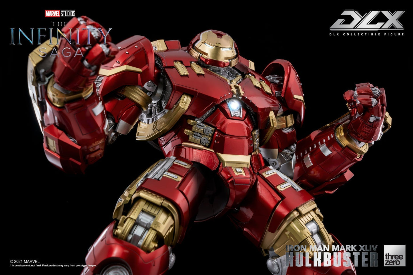 Preventa Figura DLX Iron Man Mark 44 Hulkbuster - Marvel Studios: The Infinity Saga marca Threezero 3Z0248 escala pequeña 1/12 (relanzamiento)