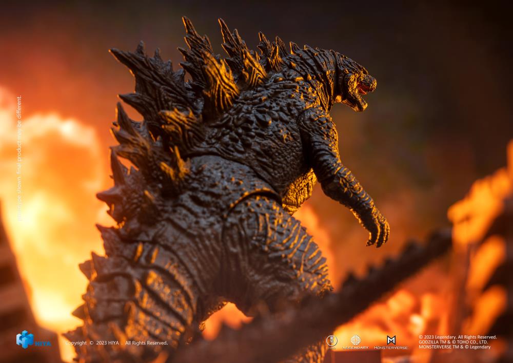 Preventa Figura Godzilla (versión actualizada) - Godzilla vs. Kong (2021) - Exquisite Basic marca HIYA EBG0061 (18 cm) (relanzamiento)