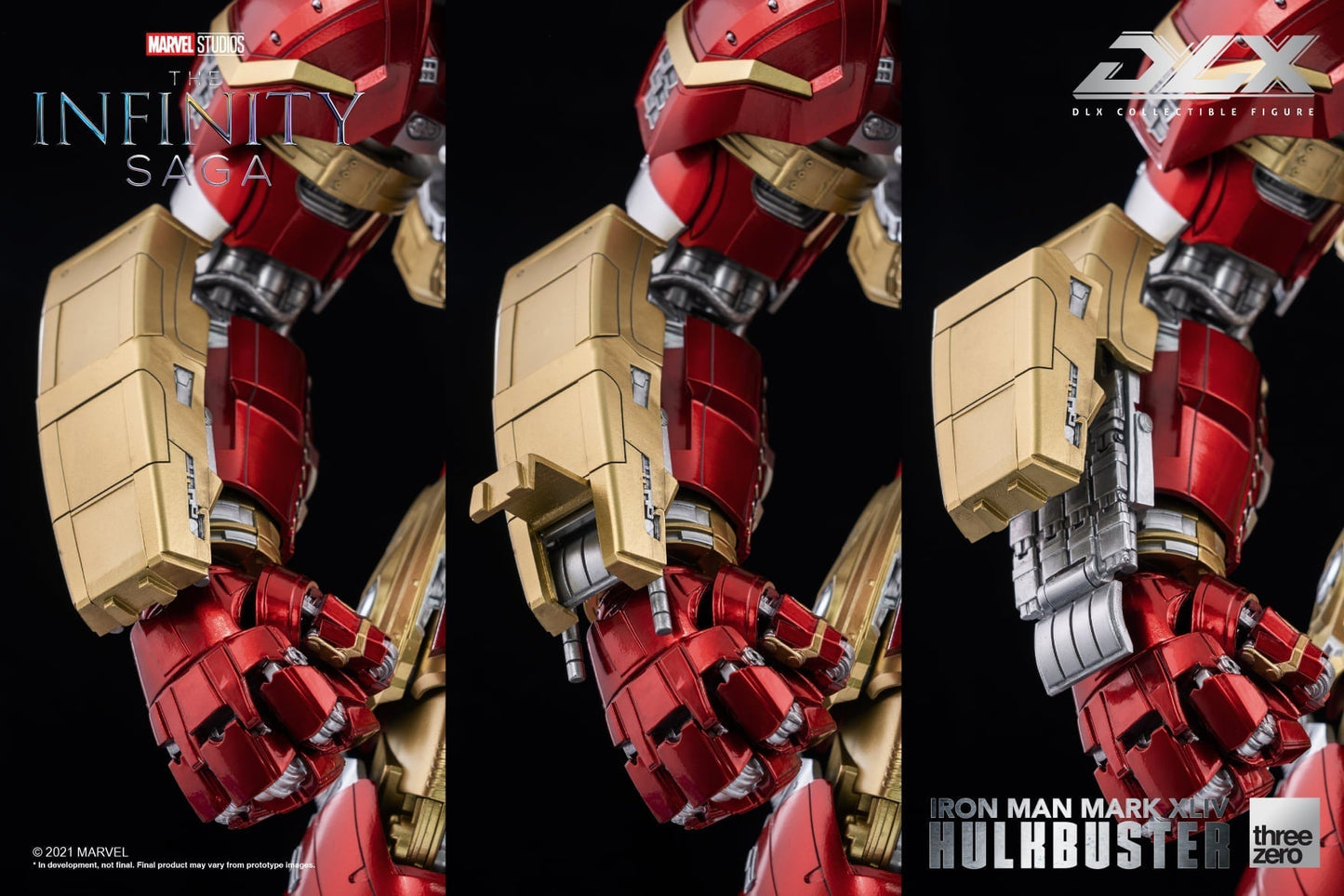 Preventa Figura DLX Iron Man Mark 44 Hulkbuster - Marvel Studios: The Infinity Saga marca Threezero 3Z0248 escala pequeña 1/12 (relanzamiento)