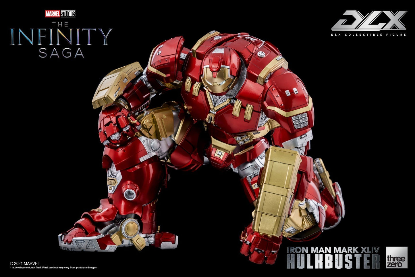 Preventa Figura DLX Iron Man Mark 44 Hulkbuster - Marvel Studios: The Infinity Saga marca Threezero 3Z0248 escala pequeña 1/12 (relanzamiento)