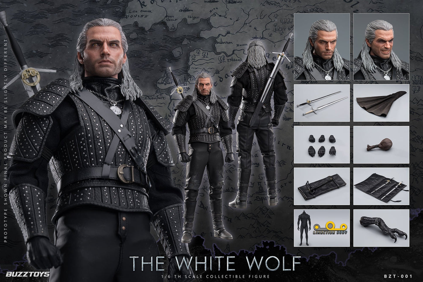 [EN STOCK] Figura The White Wolf marca Buzztoys BUZ001 escala 1/6