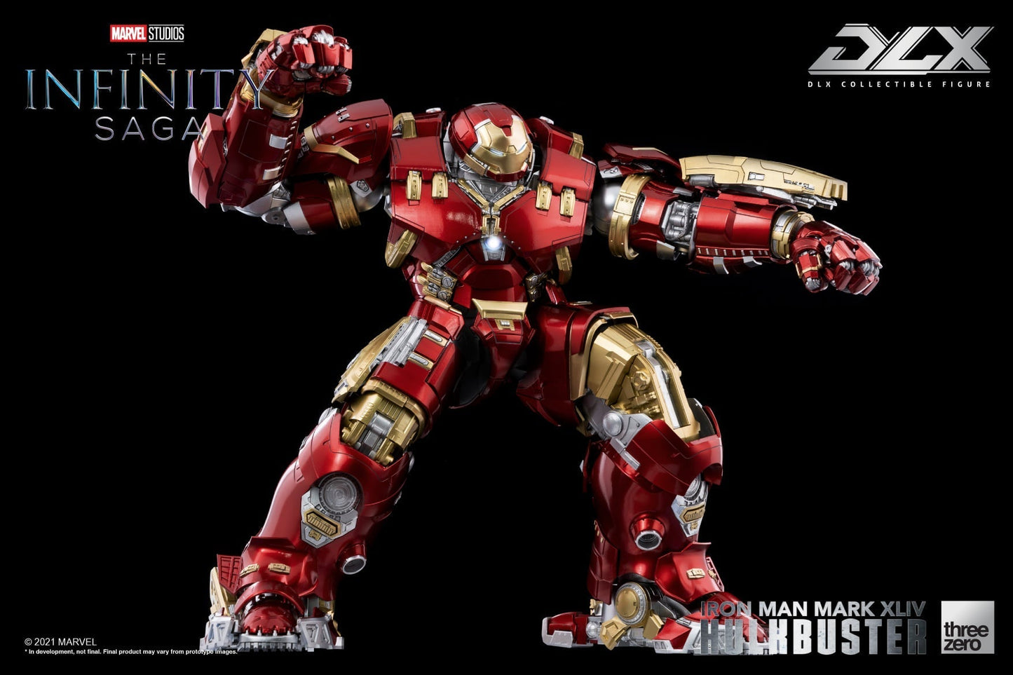 Preventa Figura DLX Iron Man Mark 44 Hulkbuster - Marvel Studios: The Infinity Saga marca Threezero 3Z0248 escala pequeña 1/12 (relanzamiento)