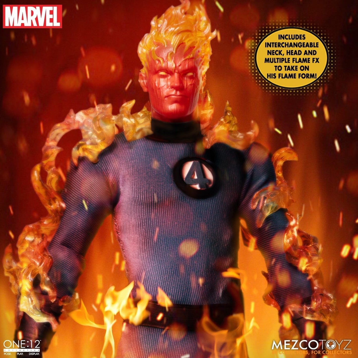 Pedido Figuras Fantastic Four Deluxe Box Set - One:12 Collective marca Mezco Toyz 77600 escala pequeña 1/12