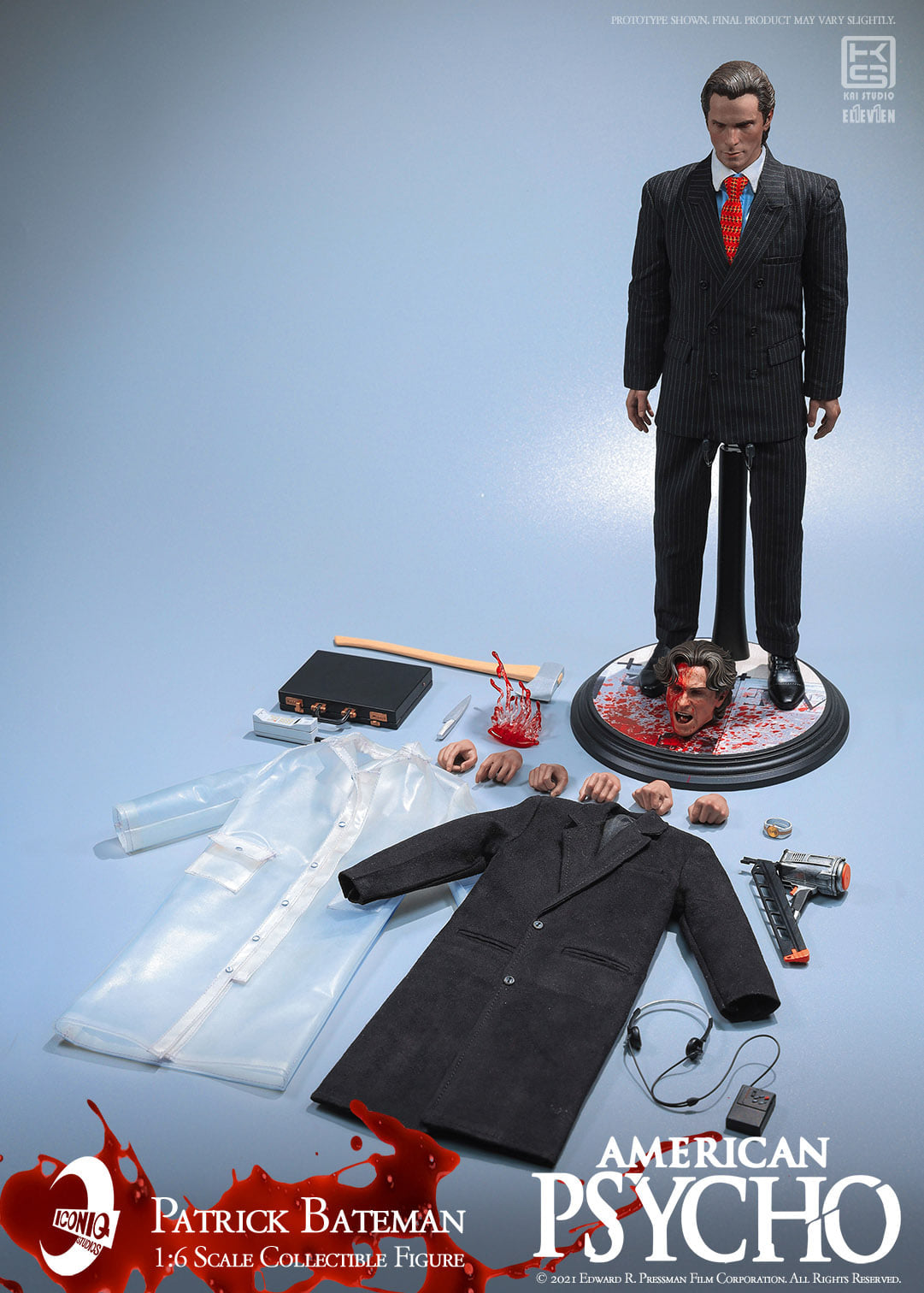 Pedido Figura Patrick Bateman - American Psycho marca Iconiq Studio IQSS-01 escala 1/6