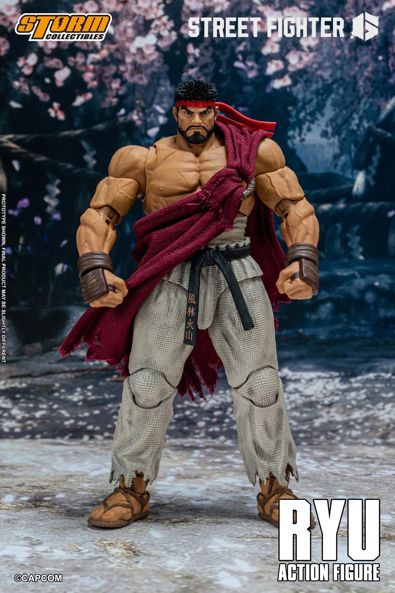 Pedido Figura RYU - Street Fighter 6 marca Storm Collectibles escala pequeña 1/12