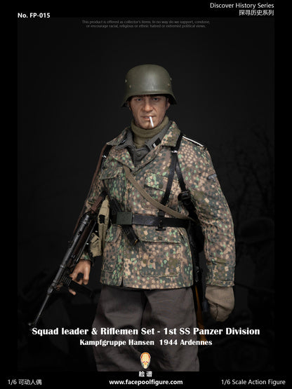 Preventa Figura Squad Leader - Discover History Series - 1st Panzer Division 1944 marca Facepool FP015A escala 1/6